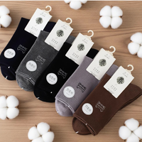 Chaussettes en coton à fibres longues de qualité supérieure pour un usage quotidien