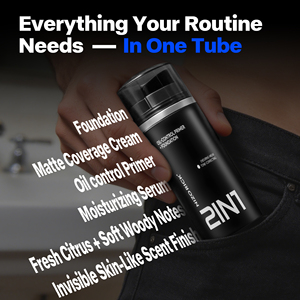 Base <span class=keywords><strong>de</strong></span> <span class=keywords><strong>Teint</strong></span> et Hydratant Visage 2-en-1 pour Hommes – <span class=keywords><strong>Fond</strong></span> <span class=keywords><strong>de</strong></span> <span class=keywords><strong>Teint</strong></span> & Base <span class=keywords><strong>de</strong></span> Maquillage Correctrice Anti-Sébum Liquide - Product Image 6