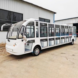 Vehículo Eléctrico Clásico de Alta Calidad para Turismo, Autobús Eléctrico Panorámico y Carro Turístico para Campos de Golf - Product Image 6