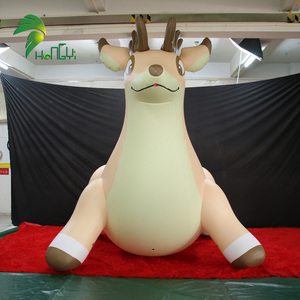 Nuevo Diseño Personalizado de Ciervo Inflable con Manchas, Juguete de Ciervo Inflable de PVC con Gran Volumen - Product Image 4