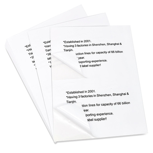 פרטי תווית עסק קטן <span class=keywords><strong>a4</strong></span> דבק עצמי לפנק מדבקת נייר מדבקת חובש ברור מדבקת עבור מדפסת הזרקת דיו - Product Image 1