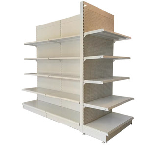 טגו מחורר גב מכולת מדף סופרמרקט שחור מדפים - Product Image 4