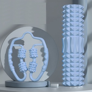 Rouleau en mousse EVA pour massage des tissus profonds, rouleau portable pour la récupération musculaire, pour le yoga et la remise en forme - Product Image 5