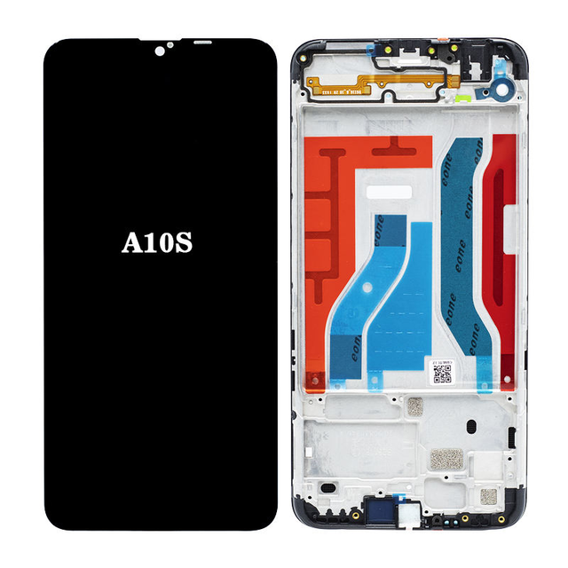For Samsung for Galaxy A10S Wholesale LCD Display Touch Screen Digitizer Assembly with 1 Year Warranty for A10S with Frame