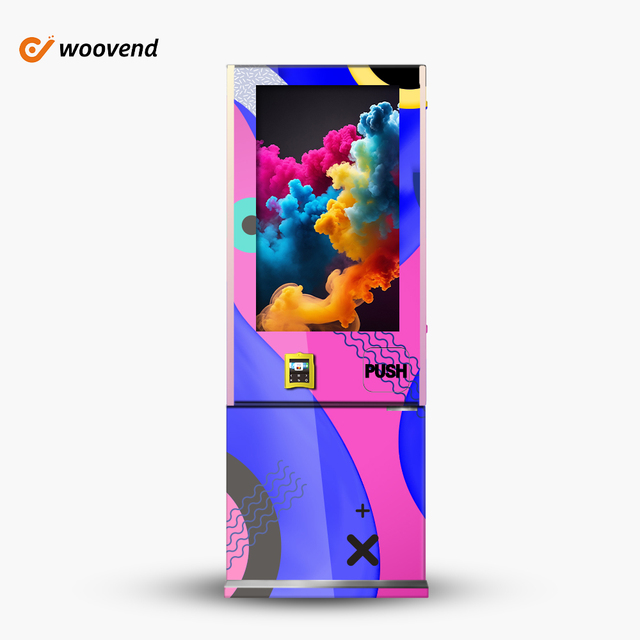 Customized Mini Vending Machine With Card Reader Nicotine Pouches Vending Machine With Age Verification Smart Vending Machines
