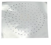 Feuilles d'aluminium pour chicha de 0,03 mm, 50 pièces, emballage personnalisé, 14 cm x 14 cm, feuilles d'aluminium pour chicha de haute qualité, épaisses, pré-perforées