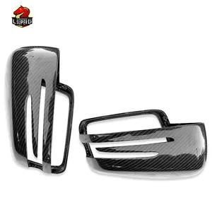 Real Carbon Fiber Mirror Cover For Mercedes Benz C-Class W204 2007-2013 Rearview Side Mirror Shell