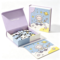 Puzzle en papier personnalisé en gros pour fête d'anniversaire, puzzles éducatifs pour enfants d'âge préscolaire