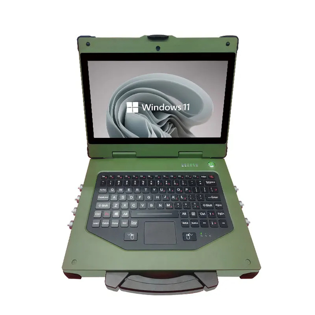 Industrial Portable Computer 14.1 Inch IP65 Grade Waterproof All in One Rugged Laptop