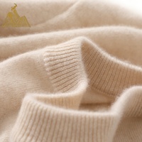 Pull en cachemire pour homme de qualité supérieure, 100 % cachemire bébé, col rond, tricot fin 14 gauge 28S, chaud et doux, pull d'hiver