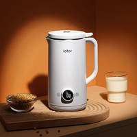 Máquina para Leche de Soya y Leche de Nueces de 600 ml, Tecnología de Molienda de Alta Velocidad, Motor de Cobre Puro, Soporte Alemán para Uso Doméstico, Vegano