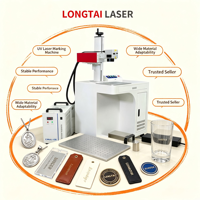 Machine de marquage laser UV refroidie par air 3W/5W/10W pour petites entreprises avec garantie d'un an