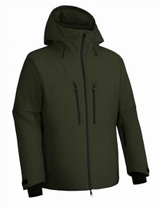 Chaquetas de Esquí OEM, Ropa de Exterior Impermeable y Transpirable, 10,000 mm, Trajes de Esquí Unisex de Talla Grande, Cierre de Cremallera, Serigrafía - Product Image 2
