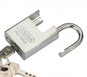 आउटडोर उपयोग भंडारण इकाइयों के लिए एंटी-चोरी पॉलिश स्टेनलेस स्टील वाटरप्रूफ पैडलॉक - Product Image 3