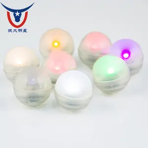 Mini lumières Led rondes multicolores, lampes de décoration de fête, Flash, étanches, ballon