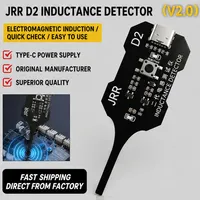 Testeur d'inductance USB-C amélioré JRR D2, détecteur de bobine CMS pour réparation de carte mère de téléphone, diagnostic rapide des pannes, portable, Plug & Play
