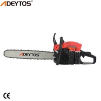 Tronçonneuse à bois ADEYTOS, nouvelle, best-seller, moteur à essence 58cc, deux temps, 2400W, industrielle, bricolage, OEM, jardin