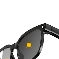 Lunettes intelligentes IA avec caméra, audio Bluetooth, appels vocaux, prise de photos, enregistrement vidéo, casque audio