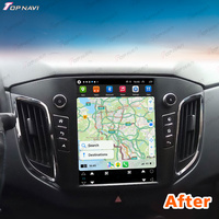 Radio de coche Android 10 de 10,4 pulgadas con pantalla IPS, reproductor de DVD para coche, sistema Multimedia, Hyundai IX25 Creta 2014-2016 compatible con CarPlay