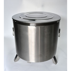 18 "paslanmaz çelik dumansız ateş çukuru kapağı - Product Image 3