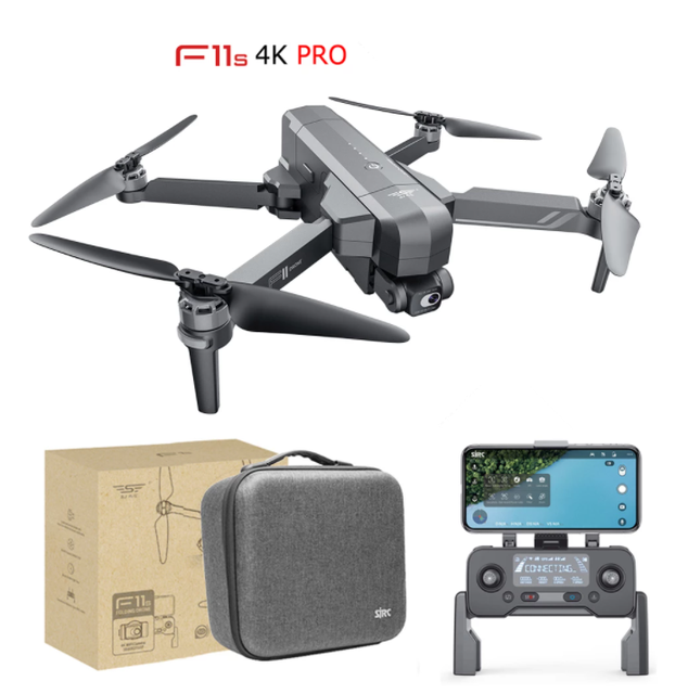 SJRC F11 F11s 4K Pro Drone 3KM PTZ Version True 4K Camera GPS Drone 2-axis Gimbal 5G WIFI FPV Brushless Professional RC Dron RTF