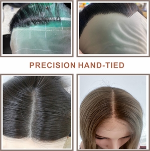 Perruque en cheveux humains bruns en U, densité 150%, cheveux humains vierges chinois lisses, vente en gros, perruque pré-coupée à couches <span class=keywords><strong>avec</strong></span> <span class=keywords><strong>bonnet</strong></span> - Product Image 6