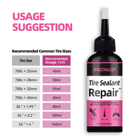 SPACEWALKER SW-TS-063 Liquide d'étanchéité pour pneus tubeless de vélo, 63 ml, réparation automatique des crevaisons, VTT, vélo de route, vélo électrique - Vente en gros usine