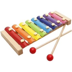 Juguete Educativo Temprano Montessori de Madera, Juego de Actividades Multifunción para Bebés <span class=keywords><strong>y</strong></span> Niños Pequeños, Xilófono de Tonos, Torre Arcoíris, Habilidades Motoras Finas - Product Image 1