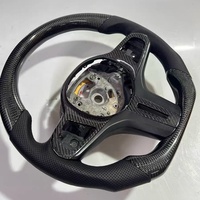 Volant sport à fond plat en cuir perforé avec dessus en fibre de carbone pour BMW G21 G31 G82 G87 G01 G20 G30 G80