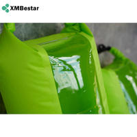 Bolsa Impermeable Transparente de 20L con Ventana, Bolsa Seca Enrollable a Prueba de Fugas de 190T para Playa, Natación y Deportes Acuáticos