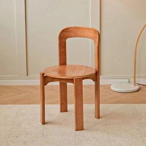 Sillas de <span class=keywords><strong>Comedor</strong></span> Modernas de Lujo para el Hogar, Sillas Cómodas y Duraderas de Madera Sólida, Tamaño Pequeño L022 - Product Image 5