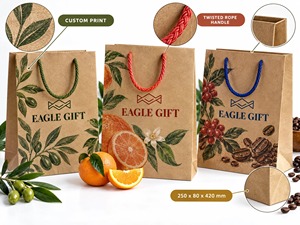 Bolsa de Papel Kraft Marrón para Regalos, Venta al Por Mayor de Fábrica, Impresión de Logotipo de Alta Calidad, Bolsa Pequeña - Product Image 4