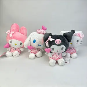 Top Selling 8" Famous Anime Figure Cartoon Character Plush Dolls Girls Gifts Kids Toys