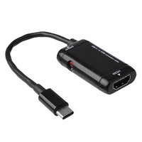 Adaptateur USB 3.1 vers HD (mode MHL) Câble de conversion USB-C vers HD haute définition Version mobile