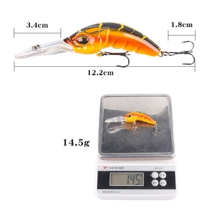 Top Right CB8130 100mm 14.5g <strong>Bass</strong> Fishing Lure Deep Diving <strong>Crankbaits</strong> <strong>for</strong> <strong>Bass</strong> Crankbait Lure - Product Image 4