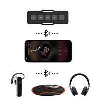 Pengendali Jarak Jauh Multifungsi 5.0 untuk Pemutaran Musik & Kontrol Panggilan Tombol Sederhana Kompatibel dengan Ponsel Android IOS