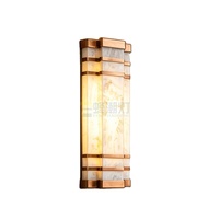 Lampe murale en marbre espagnol, style luxe, pour hall d'entrée, décoration de salon, murs décoratifs, lampe de chevet, design LED