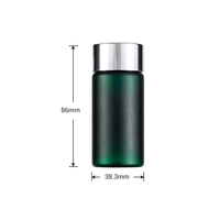 Bouteilles en plastique PET de 60 ml, de couleur personnalisée, de qualité alimentaire, portables, avec bouchon à vis, pour l'emballage médical clinique