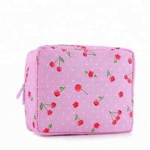 กระเป๋าเครื่องสำอางแบบเรียบแฟชั่นเกาหลีออกแบบได้ตามต้องการ - Product Image 4