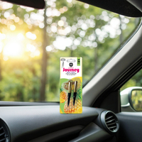 Désodorisant de voiture en métal longue durée, parfum Vanille Charmante, 30 jours de parfum, haute concentration, sans électricité