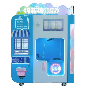 Distributeur automatique <span class=keywords><strong>de</strong></span> barbe à papa DL503, modèle 2026, le plus récent, avec bras robotisé intelligent pour la création <span class=keywords><strong>de</strong></span> fleurs et écran tactile <span class=keywords><strong>de</strong></span> 21,5 pouces - Product Image 1