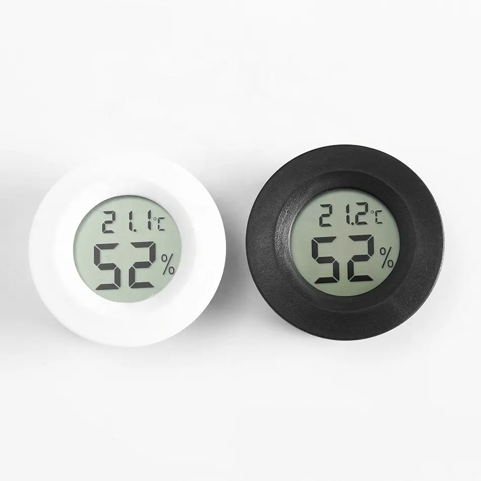 Mini Digital Hygrometer Gauge Indoor Thermometer LCD Monitor Temperature Outdoor Humidity Meter