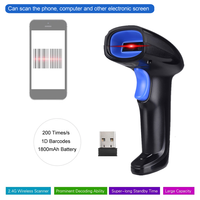 Lecteur de codes-barres 1D sans fil haute performance YHD-1100, scanner CCD pour codes UPC et EAN, idéal pour les points de vente mobiles - Offre Spéciale