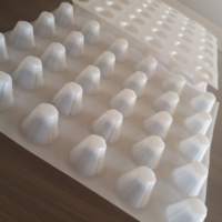 Planche de drainage alvéolée en HDPE pour piscine souterraine et étang, étanchéité écologique, panneaux de toiture