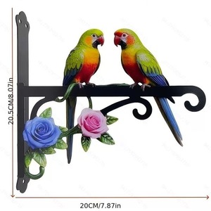 Decorazione da Parete Moderna in Metallo Nero a Forma di Animale, Arte Murale in Ferro per Soggiorno, Camera da Letto, Ingresso e Esposizione all'Aperto - Product Image 2