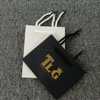 Sac de shopping en papier personnalisé avec poignée en ruban durable, sac de shopping en papier avec logo, sac de shopping personnalisé avec logo