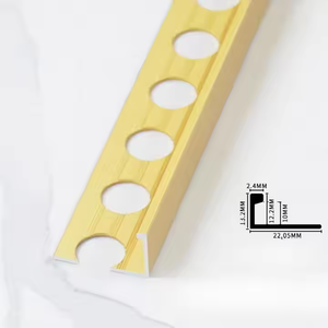 Profilo Angolare in Alluminio Decorativo <span class=keywords><strong>per</strong></span> <span class=keywords><strong>Pareti</strong></span> Design Moderno Personalizzato Shensheng Produzione Diretta OEM - Product Image 4