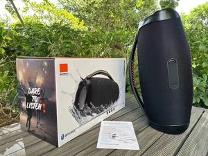 Altavoz Inalámbrico Super <span class=keywords><strong>Boombox</strong></span> <span class=keywords><strong>3</strong></span> de 100 W, Altavoz Portátil Impermeable, Columna Deportiva, Reproductor de Música para Exteriores, Caja de Regalo, Altavoz FM Boombox3 para Fiestas - Product Image 5