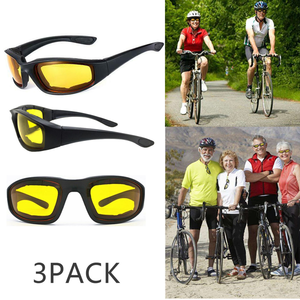 Lunettes de soleil anti-vent 3 pièces pour le sport et le cyclisme - Product Image 4