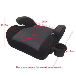 Asiento elevador portátil para niños, universal para automóviles, apto para niños mayores, con portavasos. - Product Image 3